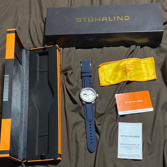 Other - Stührling Blue Watch with Box